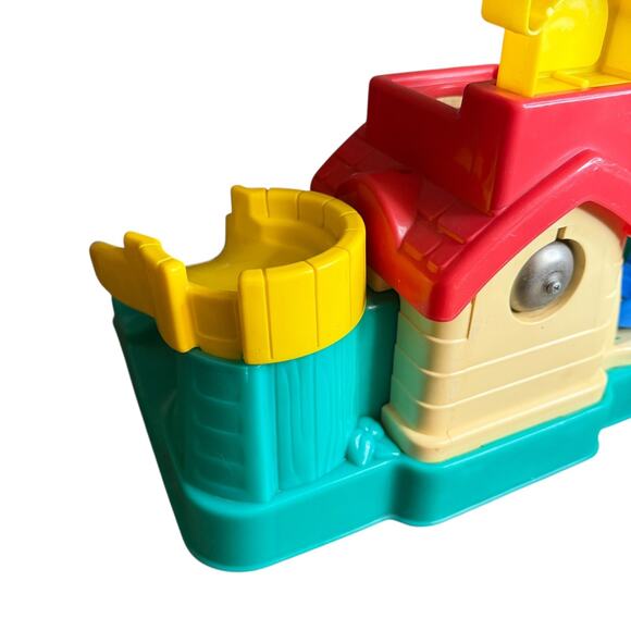 Fisher Price Roll Around Playground Vintage School Preschool Toy w/ Bell 1994 - Picture 10 of 13